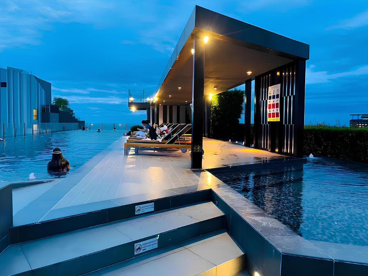 Amazing Infinity Pool Condo Next To The Beach Pattaya Eksteriør bilde