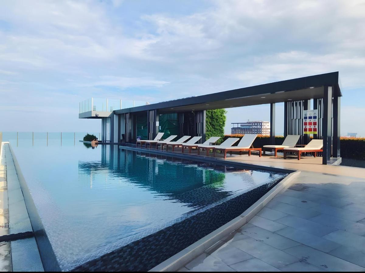 Amazing Infinity Pool Condo Next To The Beach Pattaya Eksteriør bilde