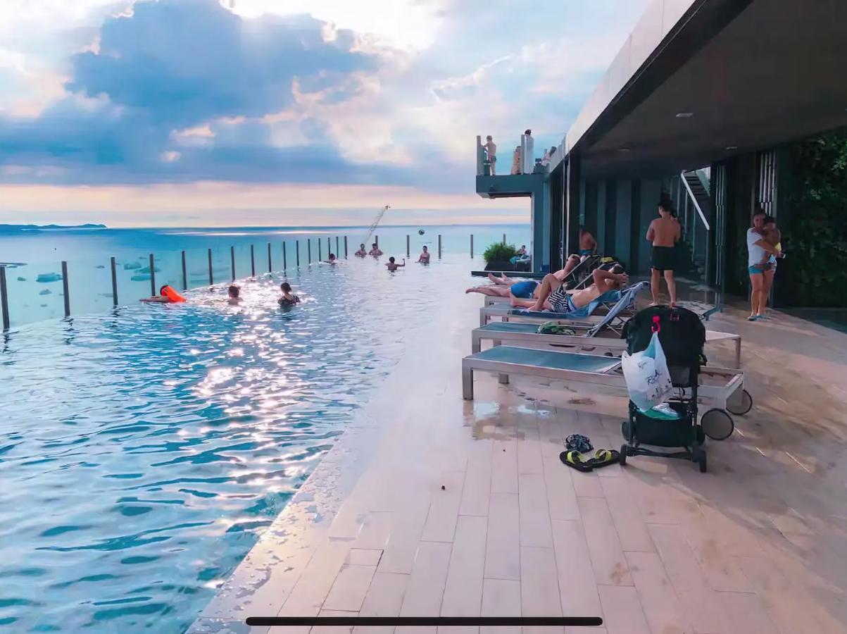 Amazing Infinity Pool Condo Next To The Beach Pattaya Eksteriør bilde