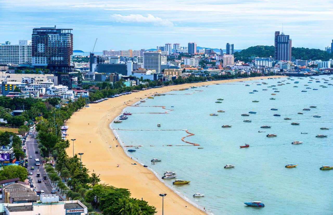 Amazing Infinity Pool Condo Next To The Beach Pattaya Eksteriør bilde